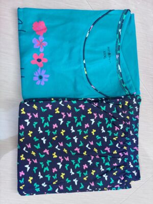 Women's Cotton Printed Pyjama Set