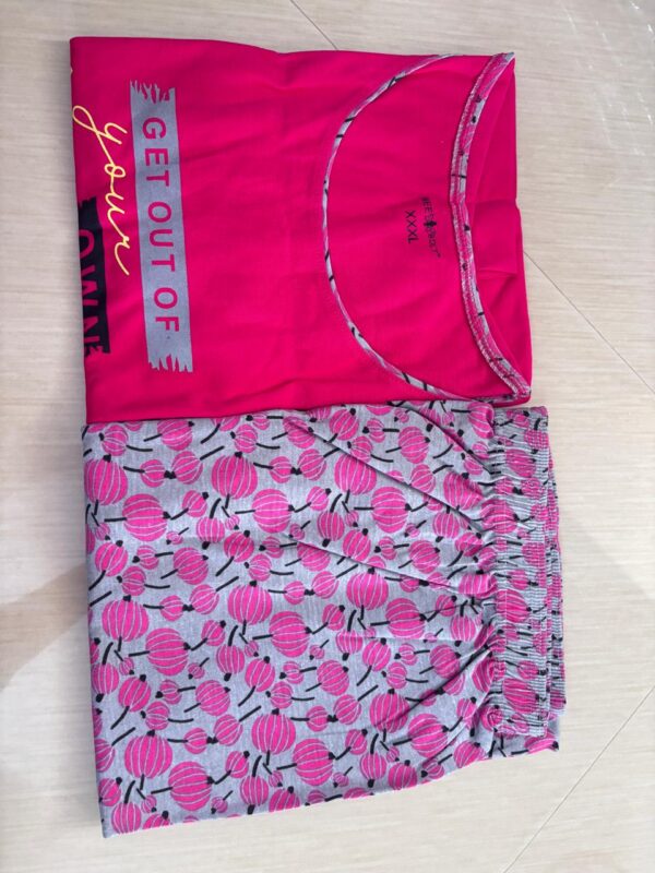 Women's Cotton Printed Pyjama Set
