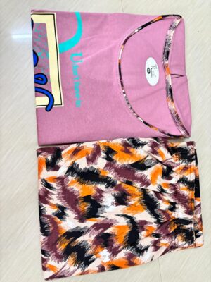 Women's Cotton Printed Pyjama Set